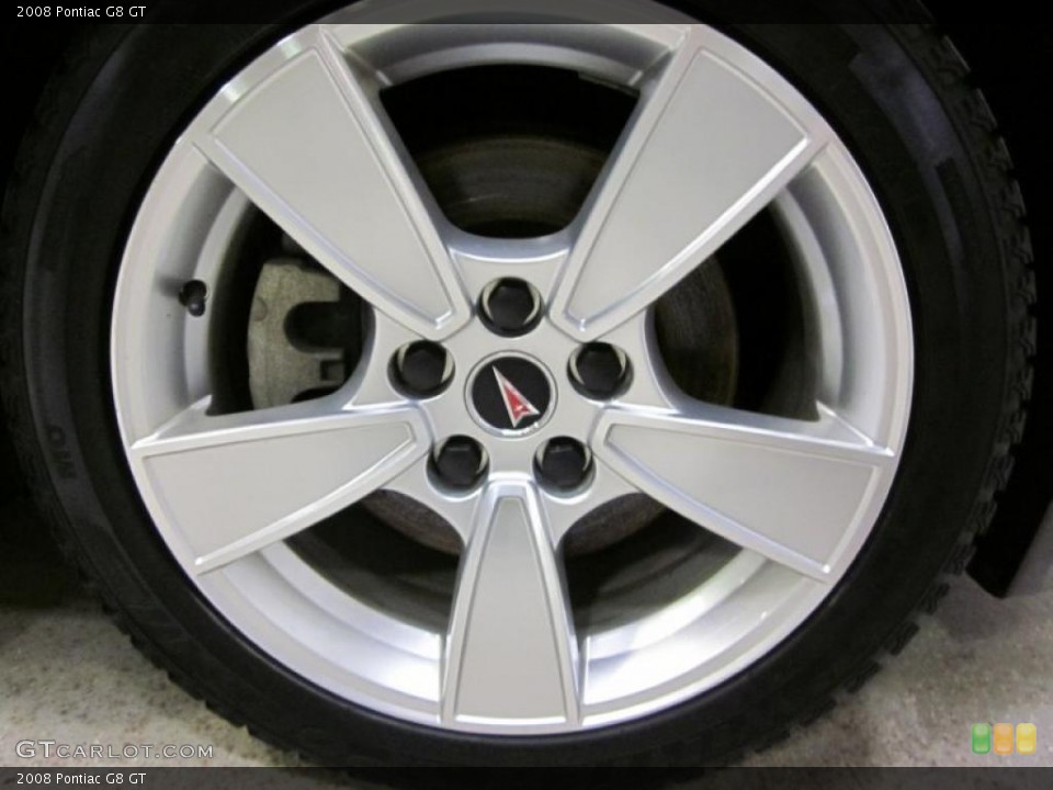 2008 Pontiac G8 GT Wheel and Tire Photo #46729548