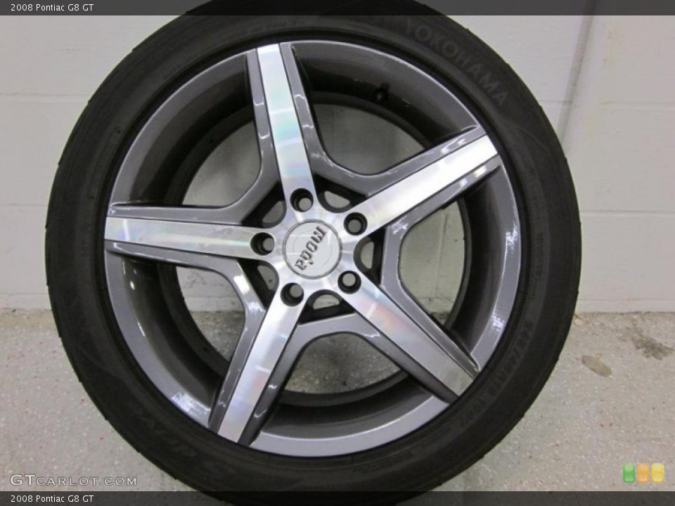 2008 Pontiac G8 Custom Wheel and Tire Photo #46729698