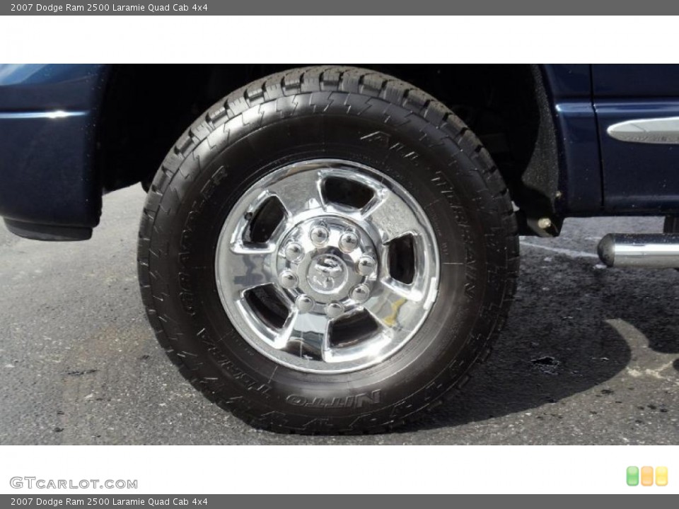 2007 Dodge Ram 2500 Laramie Quad Cab 4x4 Wheel and Tire Photo #46736205