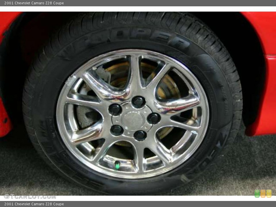 2001 Chevrolet Camaro Z28 Coupe Wheel and Tire Photo #46737108
