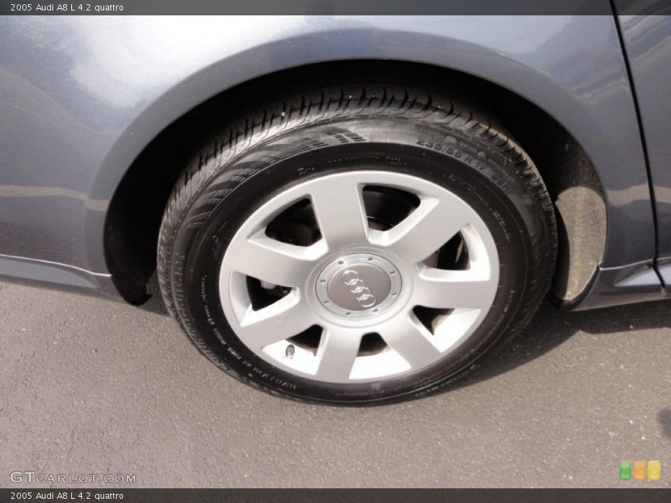 2005 Audi A8 L 4.2 quattro Wheel and Tire Photo #46739899