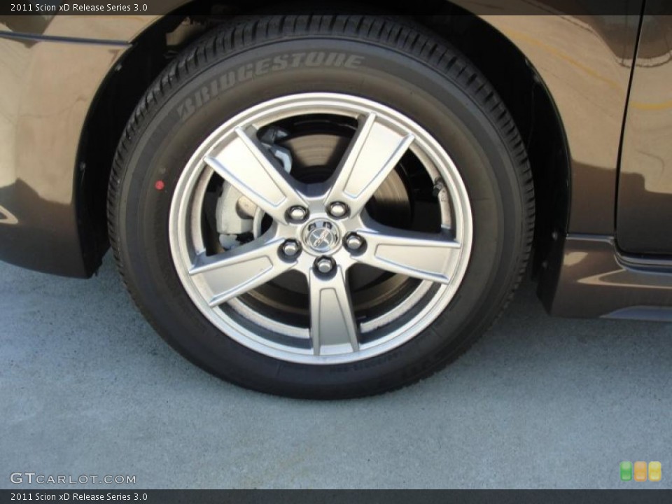 2011 Scion xD Release Series 3.0 Wheel and Tire Photo #46741621