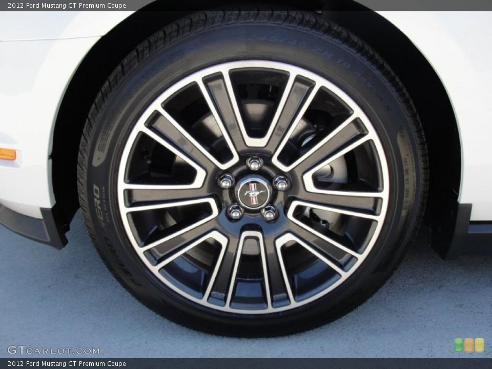 2012 Ford Mustang GT Premium Coupe Wheel and Tire Photo #46746893