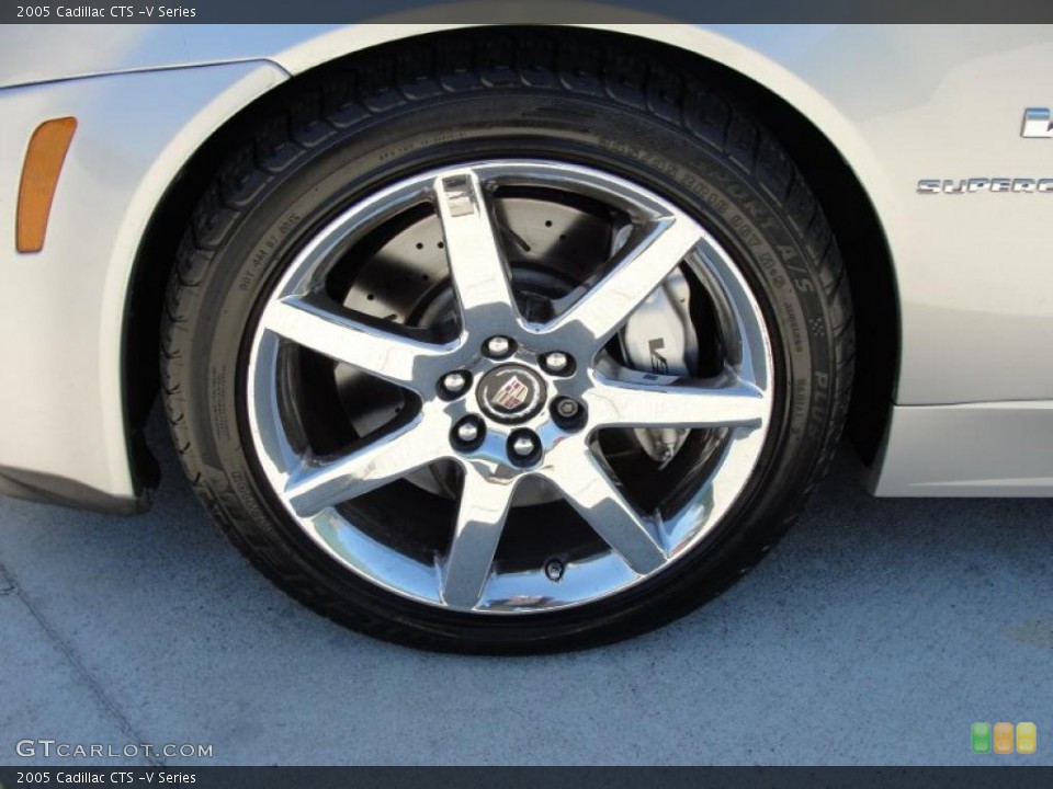 2005 Cadillac CTS -V Series Wheel and Tire Photo #46747856