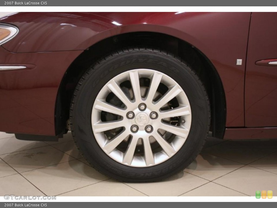 2007 Buick LaCrosse CXS Wheel and Tire Photo #46748204