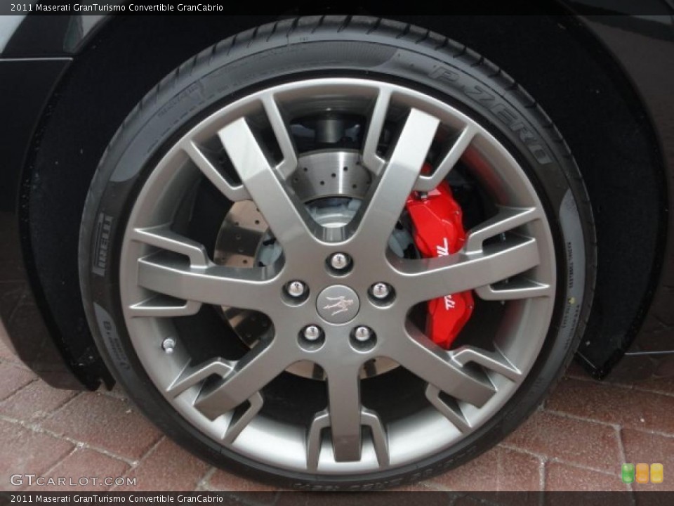 2011 Maserati GranTurismo Convertible GranCabrio Wheel and Tire Photo #46751151