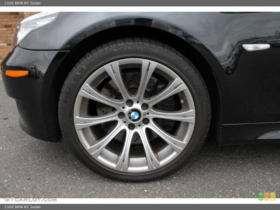 2008 BMW M5 Sedan Wheel and Tire Photo #46752807