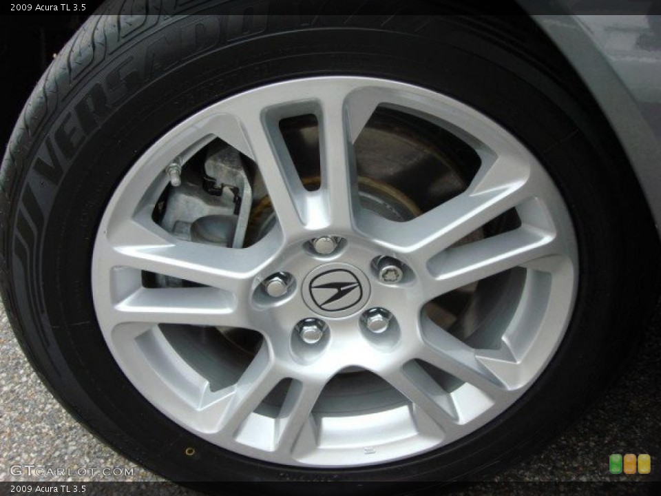 2009 Acura TL 3.5 Wheel and Tire Photo #46754250