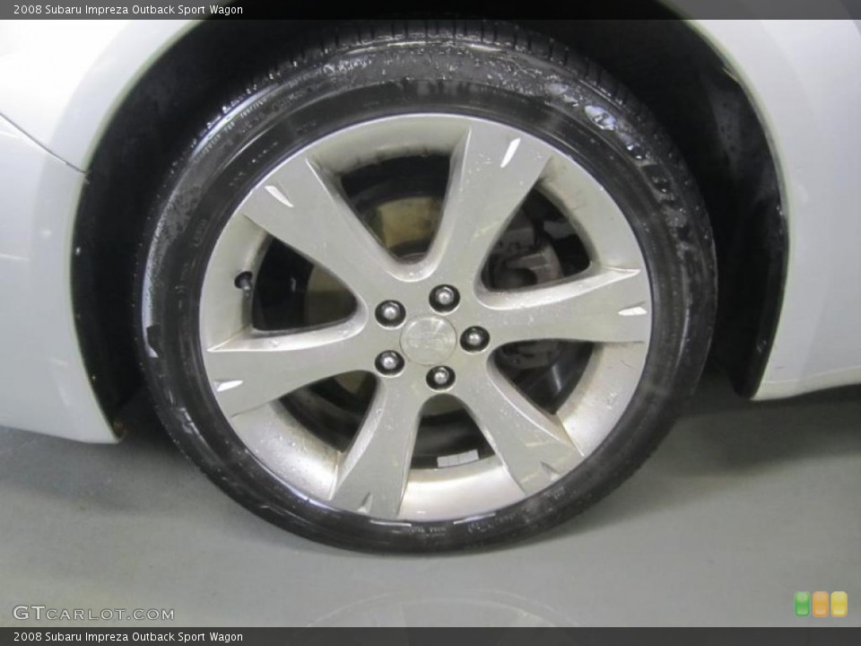 2008 Subaru Impreza Outback Sport Wagon Wheel and Tire Photo #46754367