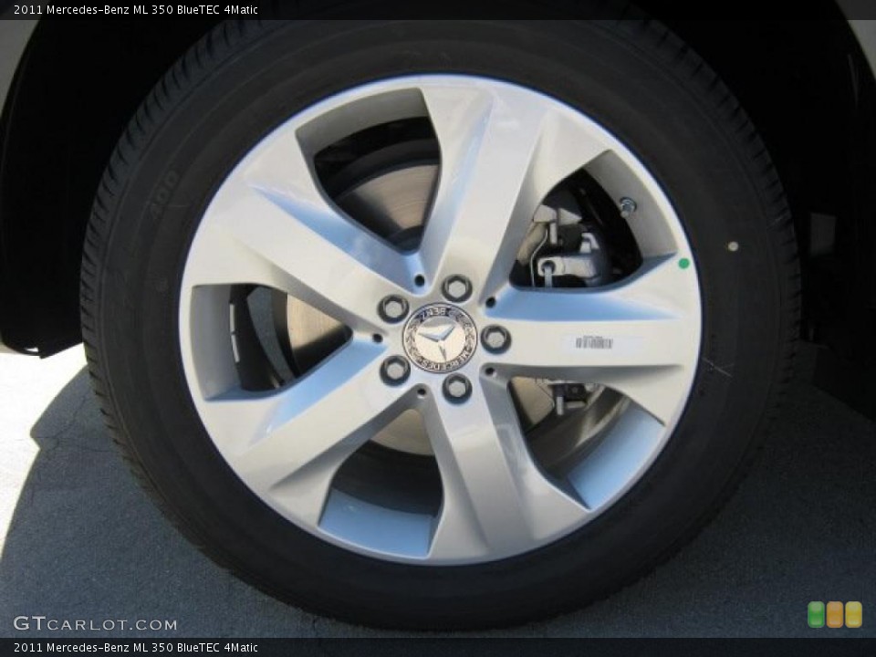 2011 Mercedes-Benz ML 350 BlueTEC 4Matic Wheel and Tire Photo #46757244