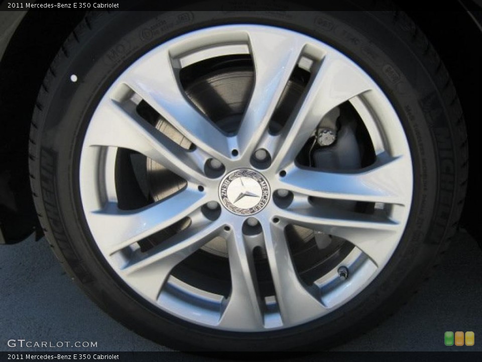 2011 Mercedes-Benz E 350 Cabriolet Wheel and Tire Photo #46757331