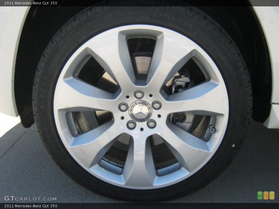 2011 Mercedes-Benz GLK 350 Wheel and Tire Photo #46757955