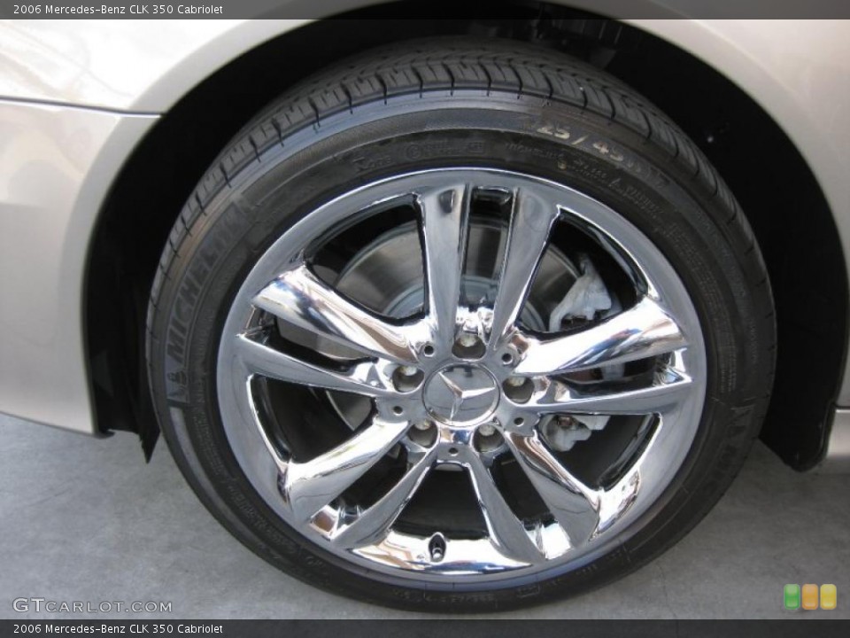 2006 Mercedes-Benz CLK 350 Cabriolet Wheel and Tire Photo #46758297
