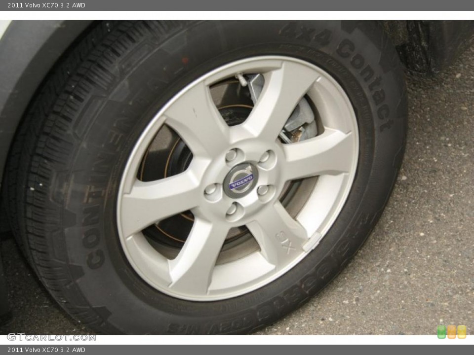 2011 Volvo XC70 3.2 AWD Wheel and Tire Photo #46759224