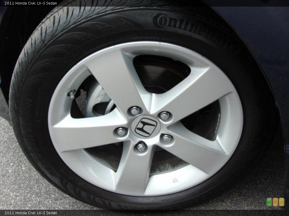 2011 Honda Civic LX-S Sedan Wheel and Tire Photo #46759698