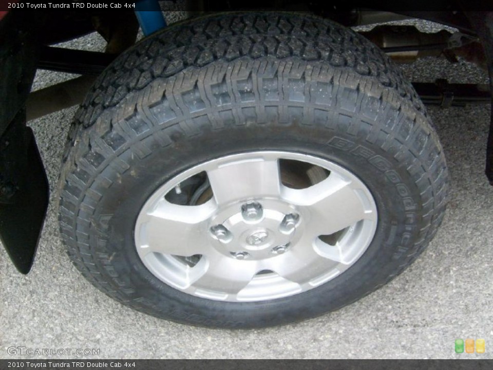 2010 Toyota Tundra TRD Double Cab 4x4 Wheel and Tire Photo #46760307