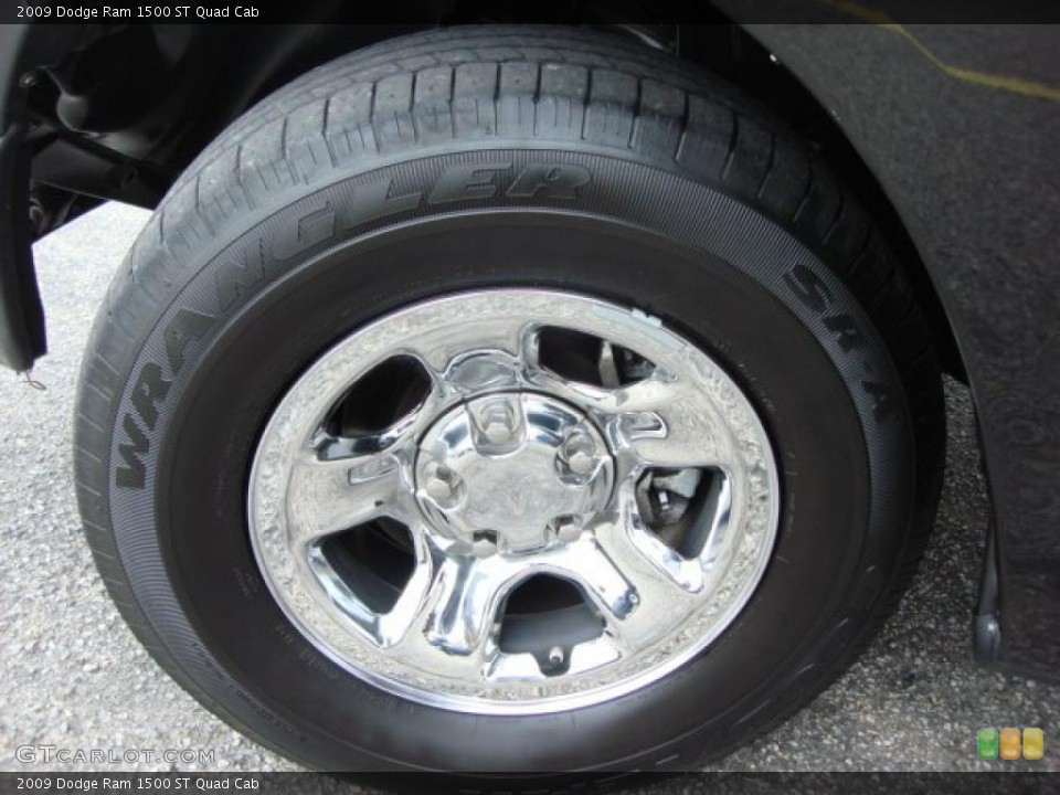 2009 Dodge Ram 1500 ST Quad Cab Wheel and Tire Photo #46760439