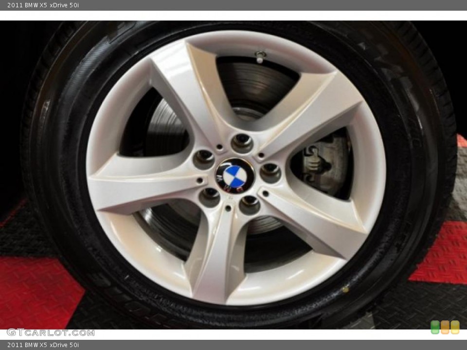 2011 BMW X5 xDrive 50i Wheel and Tire Photo #46760781