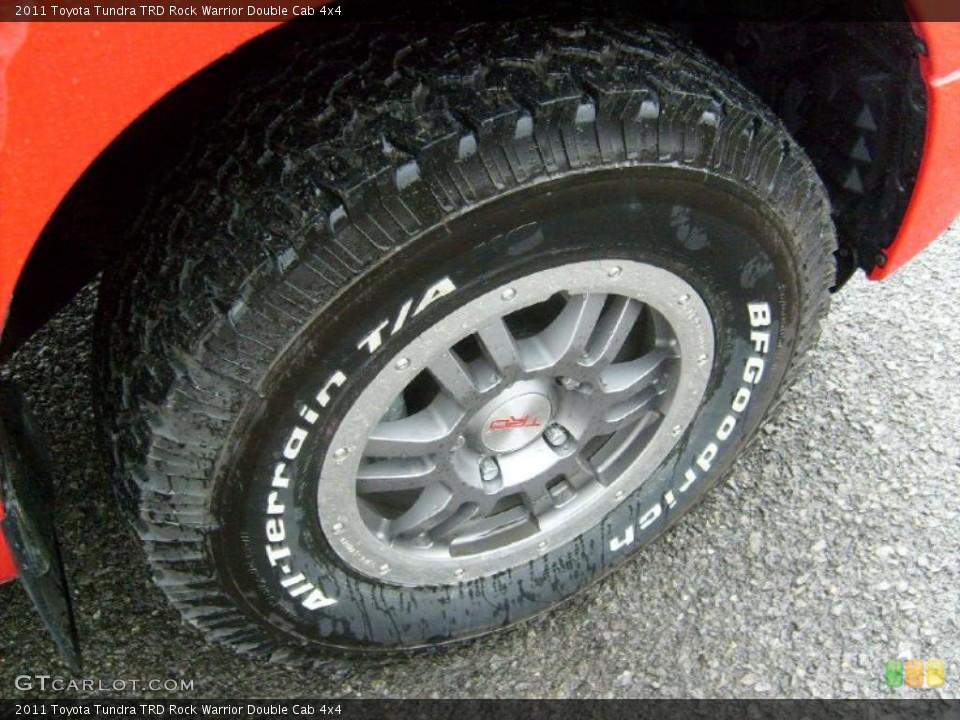2011 Toyota Tundra TRD Rock Warrior Double Cab 4x4 Wheel and Tire Photo #46762191