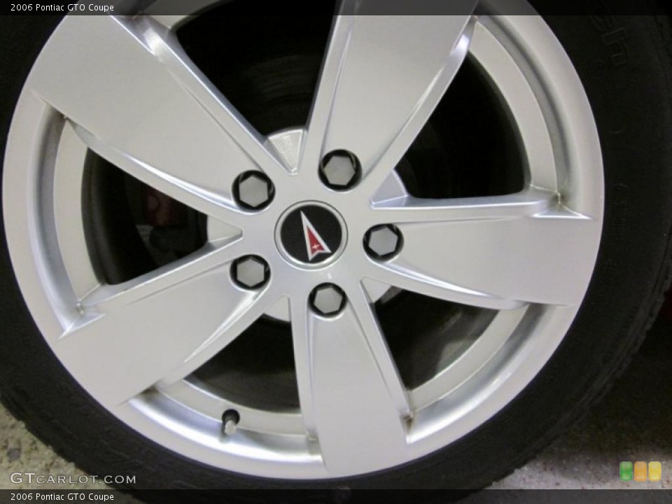 2006 Pontiac GTO Coupe Wheel and Tire Photo #46762773