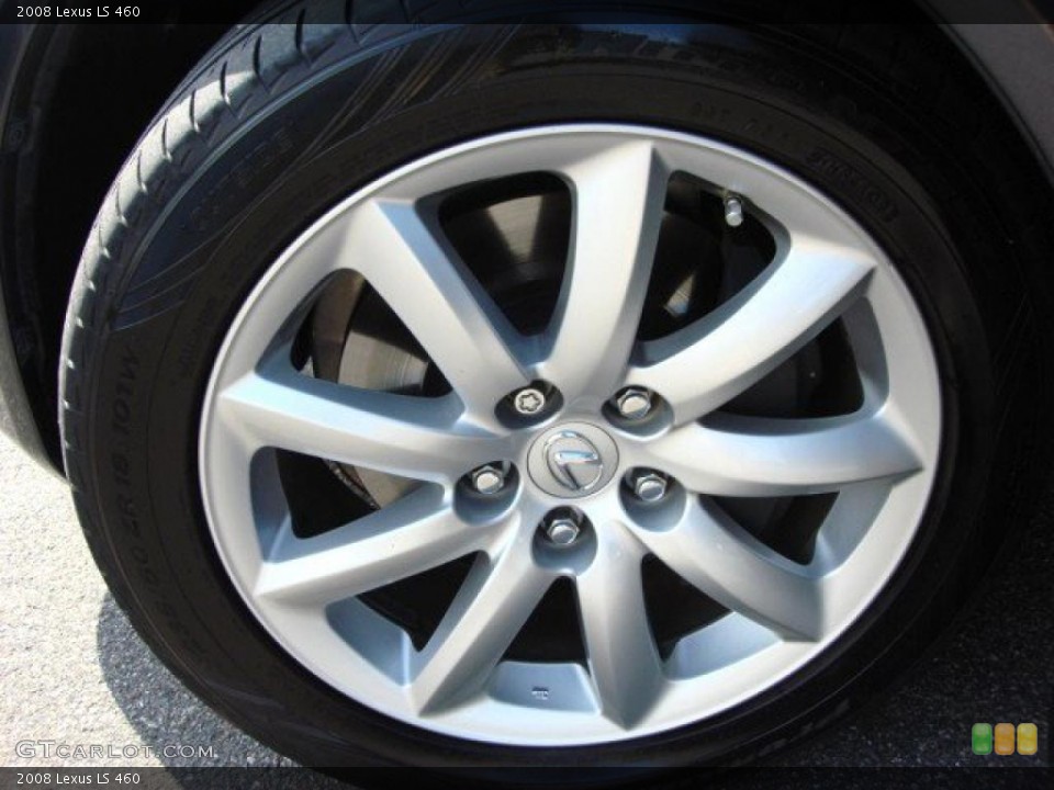 2008 Lexus LS 460 Wheel and Tire Photo #46764885