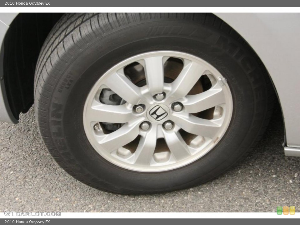 2010 Honda Odyssey EX Wheel and Tire Photo #46766520