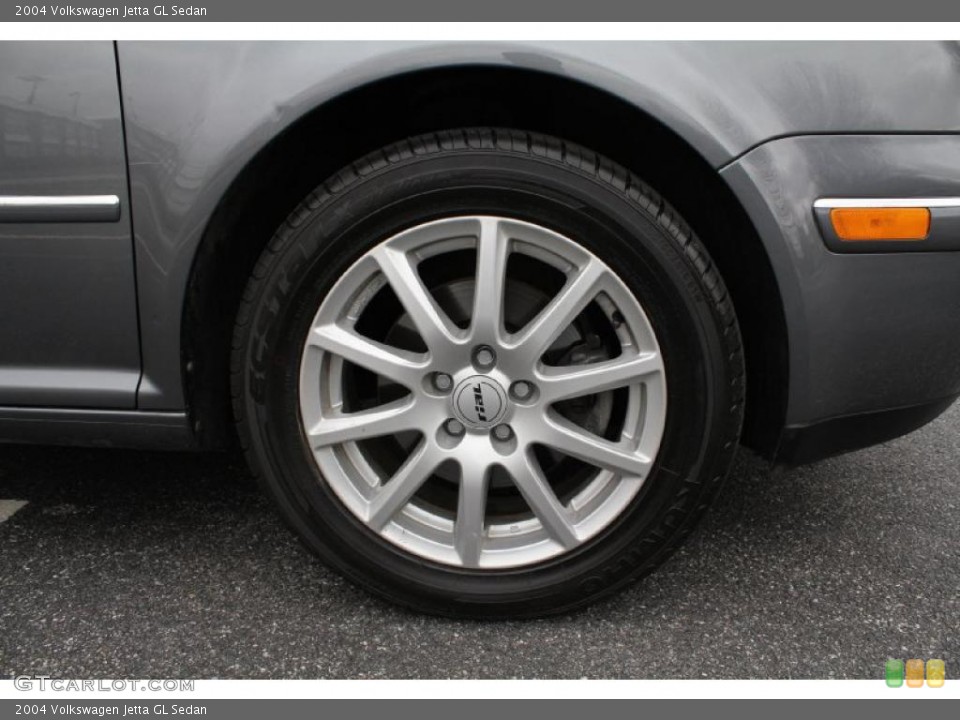 2004 Volkswagen Jetta Custom Wheel and Tire Photo #46768758