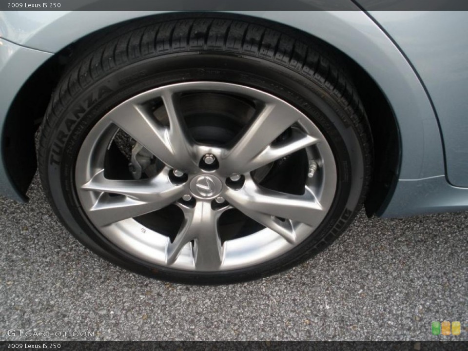 2009 Lexus IS 250 Wheel and Tire Photo #46770456