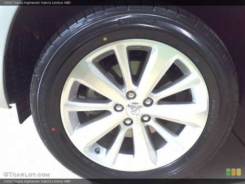 2009 Toyota Highlander Hybrid Limited 4WD Wheel and Tire Photo #46774369