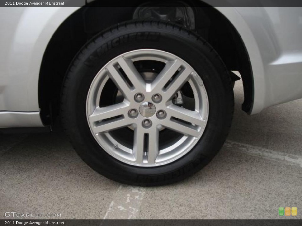 2011 Dodge Avenger Mainstreet Wheel and Tire Photo #46774678