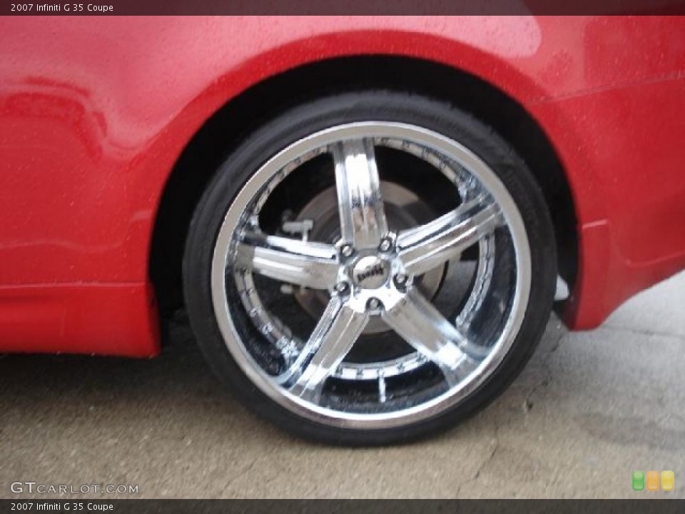 2007 Infiniti G Custom Wheel and Tire Photo #46775104