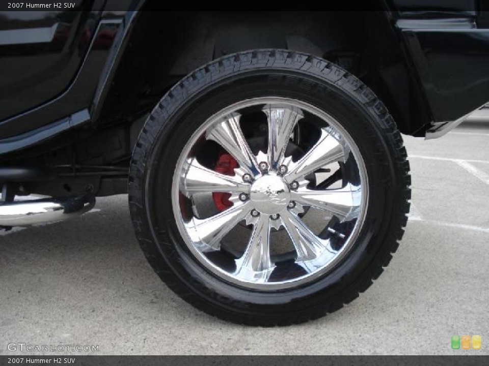 2007 Hummer H2 Custom Wheel and Tire Photo #46775233