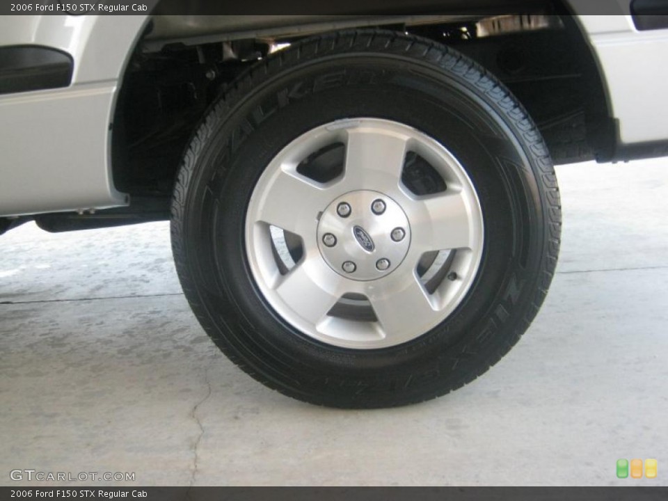 2006 Ford F150 STX Regular Cab Wheel and Tire Photo #46778139