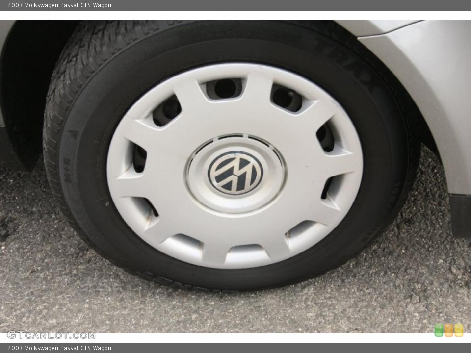 2003 Volkswagen Passat GLS Wagon Wheel and Tire Photo #46781877
