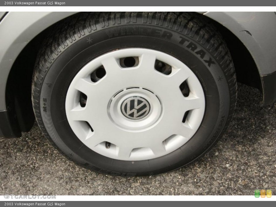 2003 Volkswagen Passat GLS Wagon Wheel and Tire Photo #46781910