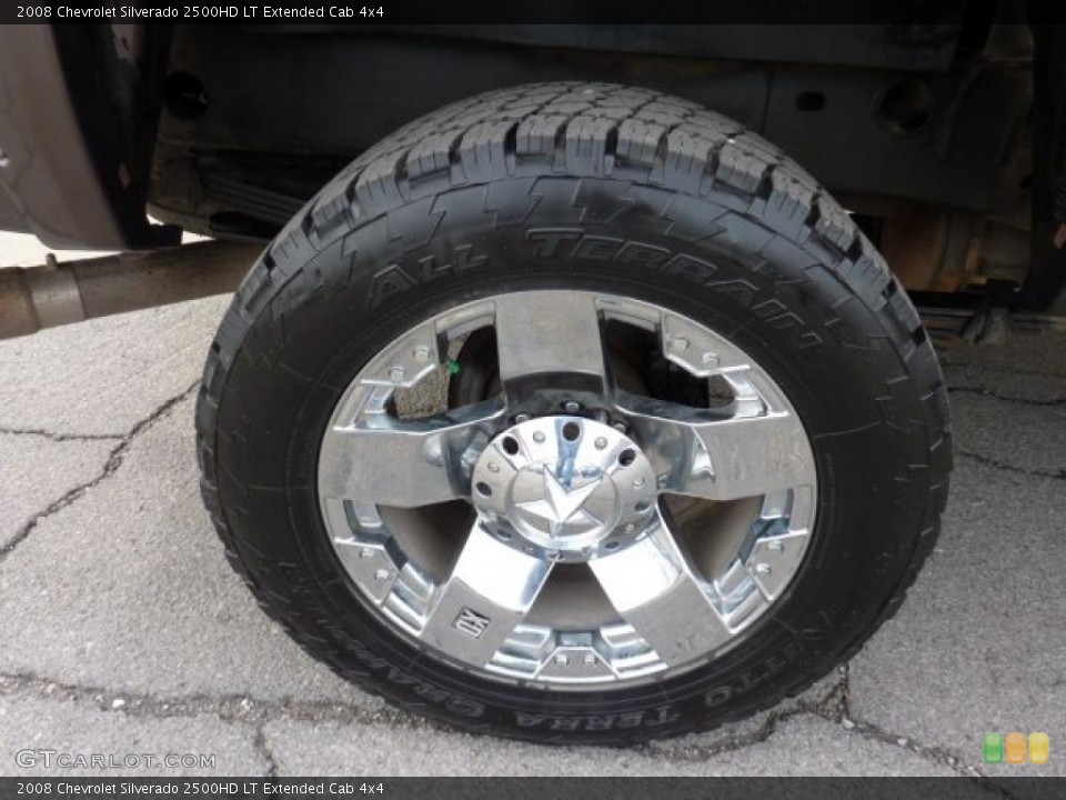2008 Chevrolet Silverado 2500HD Custom Wheel and Tire Photo #46785426