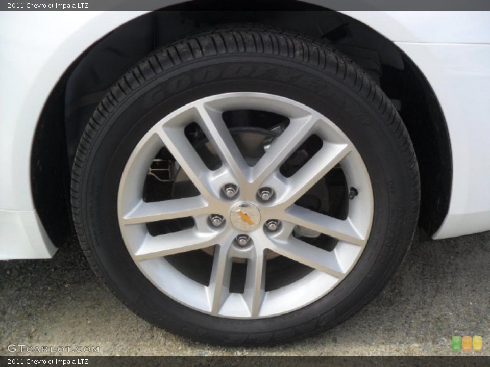 2011 Chevrolet Impala LTZ Wheel and Tire Photo #46786164