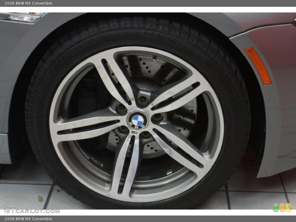 2008 BMW M6 Convertible Wheel and Tire Photo #46791777