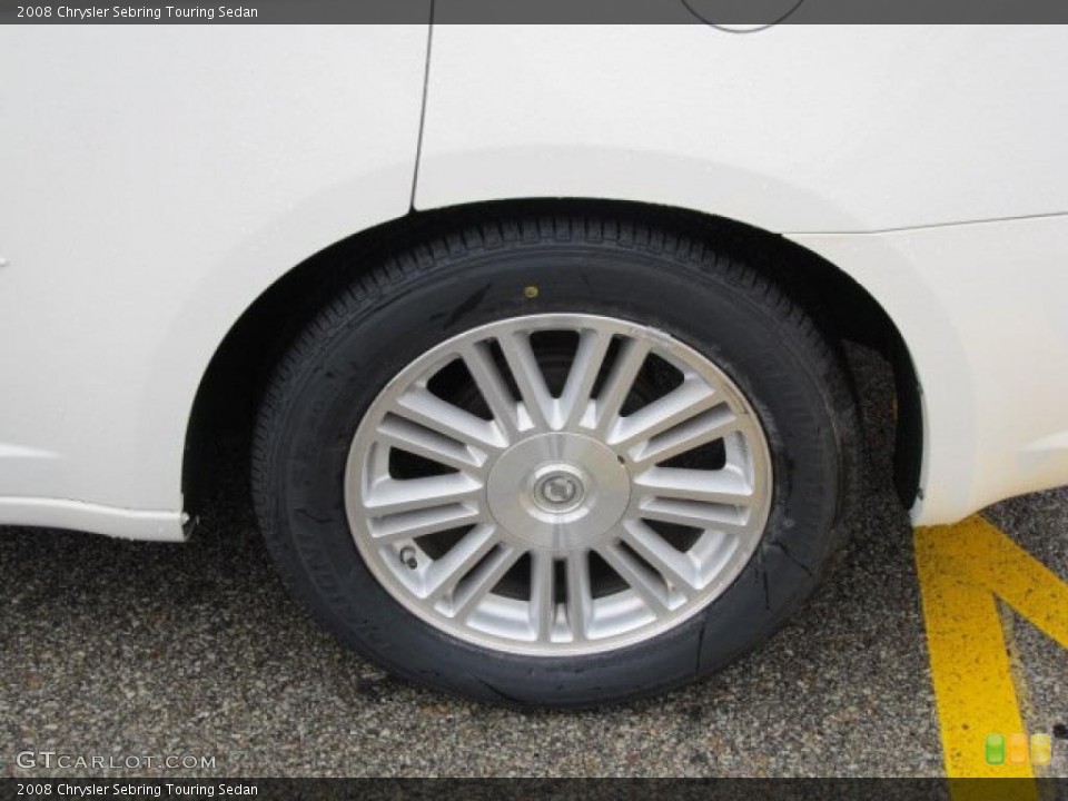 2008 Chrysler Sebring Touring Sedan Wheel and Tire Photo #46794975
