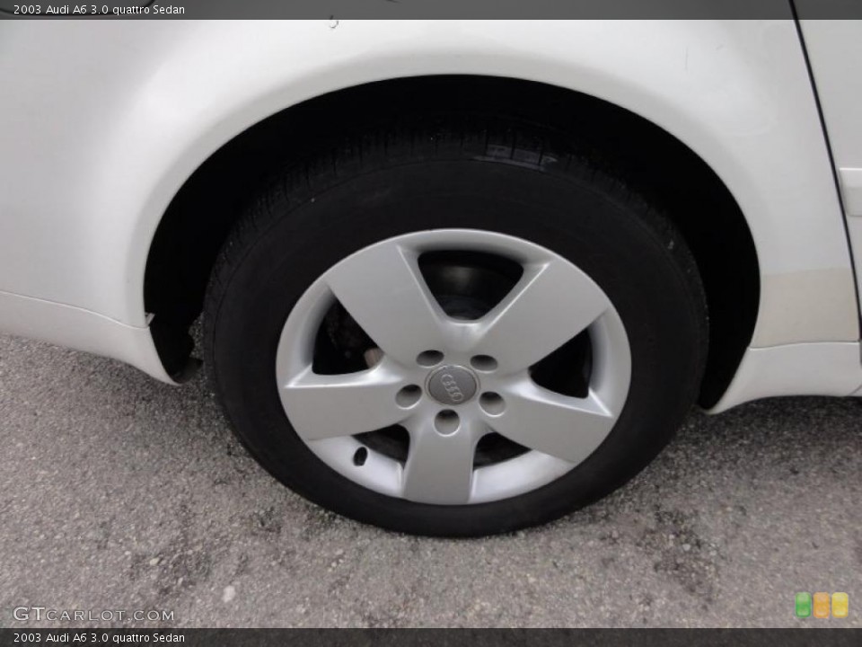 2003 Audi A6 3.0 quattro Sedan Wheel and Tire Photo #46805865
