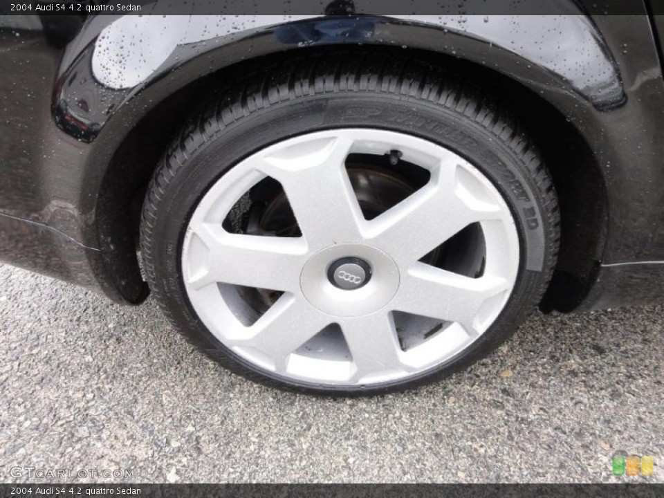 2004 Audi S4 4.2 quattro Sedan Wheel and Tire Photo #46806633