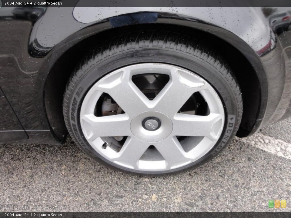 2004 Audi S4 4.2 quattro Sedan Wheel and Tire Photo #46806651