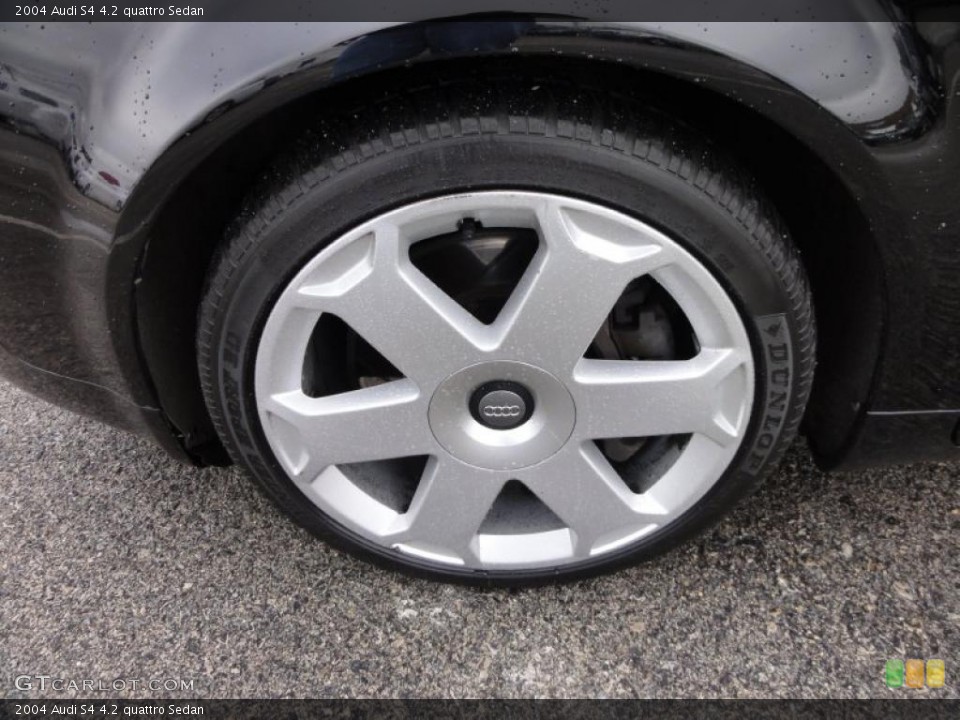 2004 Audi S4 4.2 quattro Sedan Wheel and Tire Photo #46806744
