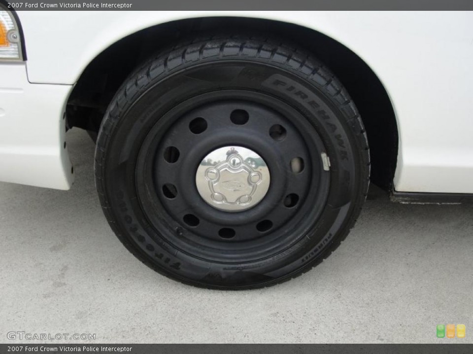 2007 Ford Crown Victoria Police Interceptor Wheel and Tire Photo #46817250