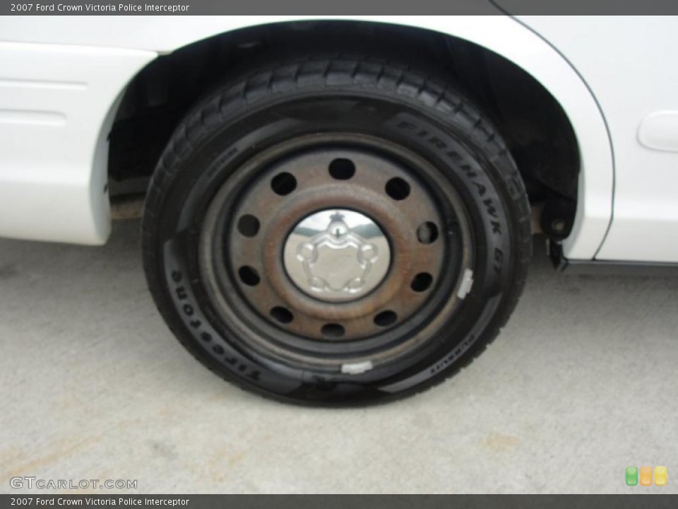 2007 Ford Crown Victoria Police Interceptor Wheel and Tire Photo #46817280