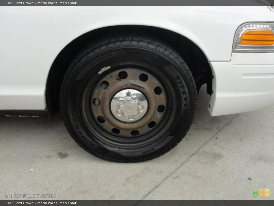 2007 Ford Crown Victoria Police Interceptor Wheel and Tire Photo #46817295