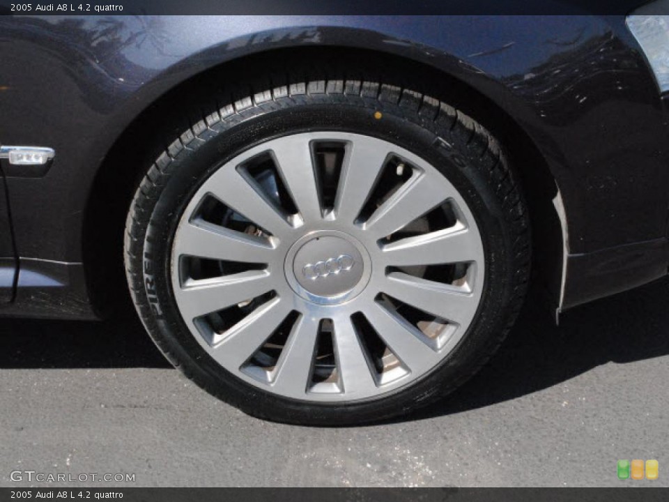 2005 Audi A8 L 4.2 quattro Wheel and Tire Photo #46819932