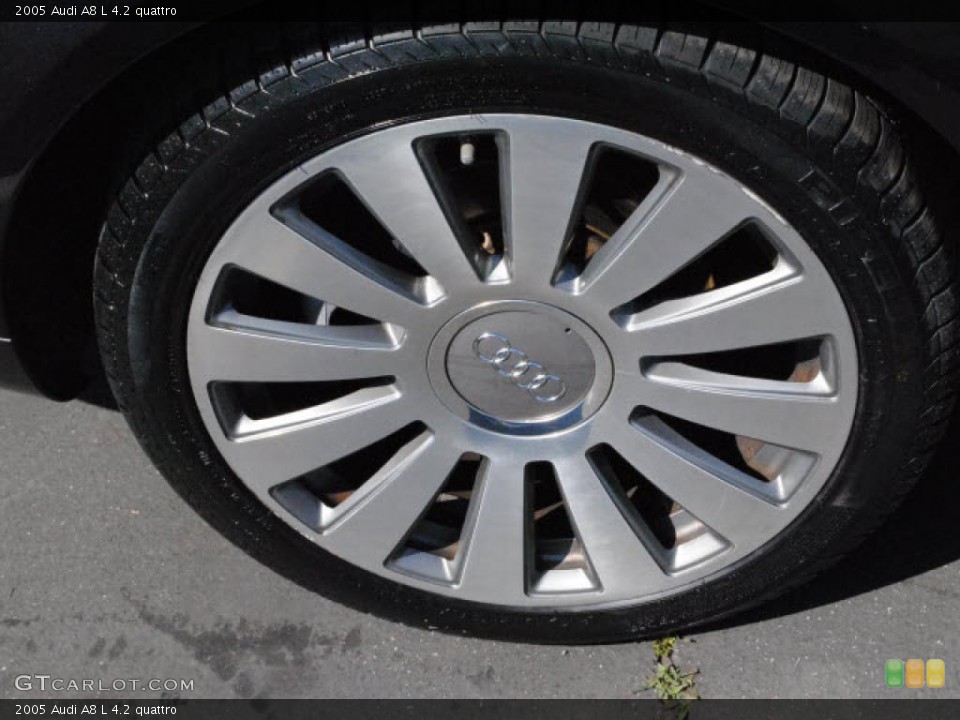 2005 Audi A8 L 4.2 quattro Wheel and Tire Photo #46820007