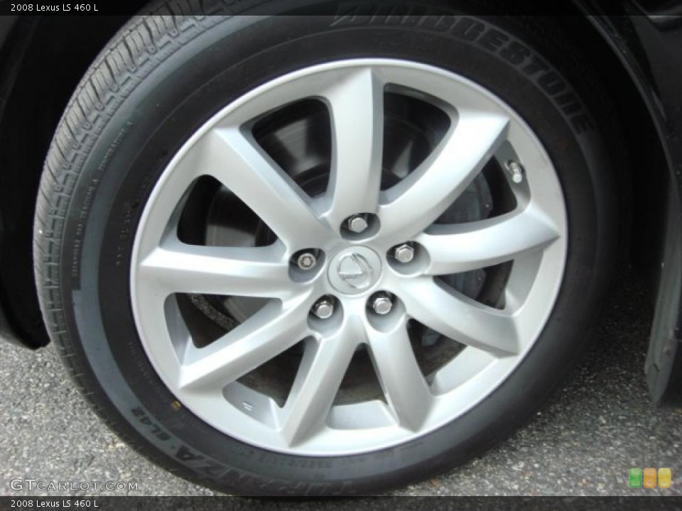 2008 Lexus LS 460 L Wheel and Tire Photo #46825974