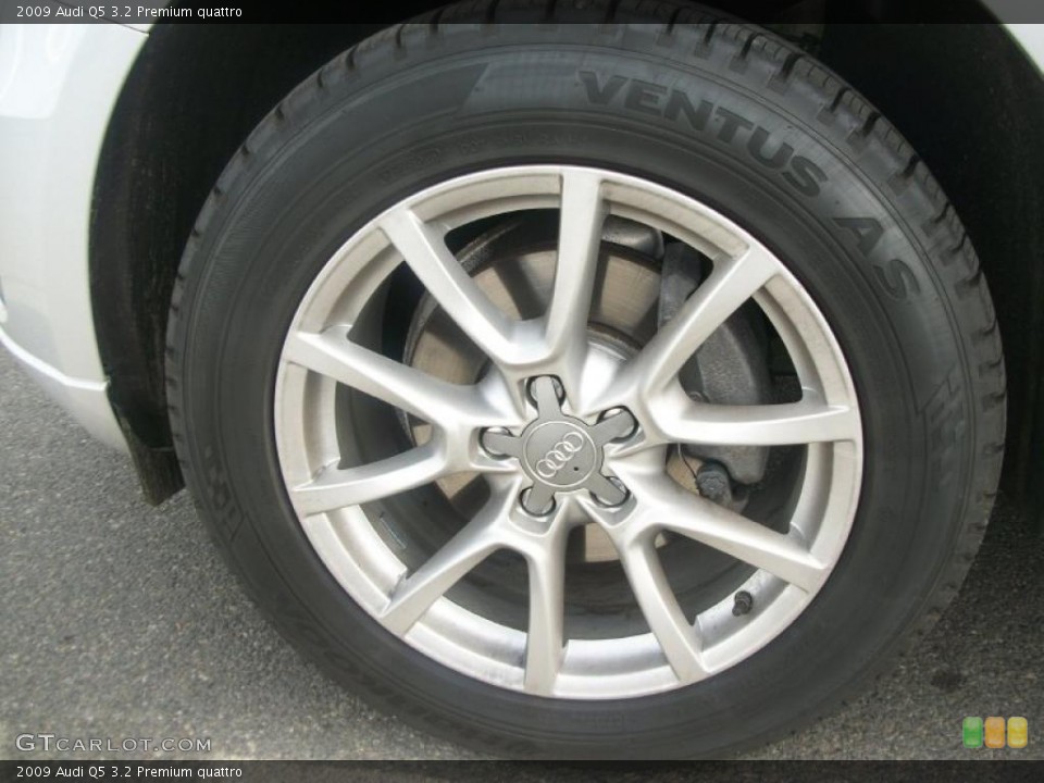 2009 Audi Q5 3.2 Premium quattro Wheel and Tire Photo #46833390